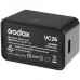 Godox VC26 Charger for V1, V860III and MF-R76 flash units.